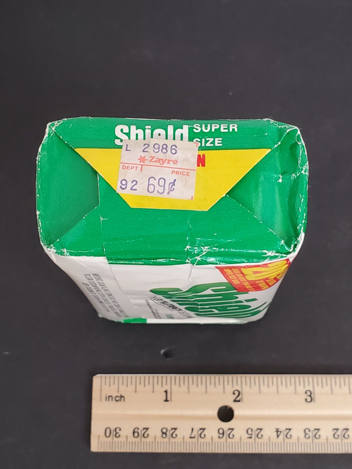 Vintage Shield Extra Strength Deodorant 7oz Bar New Old Stock See Pics sealed