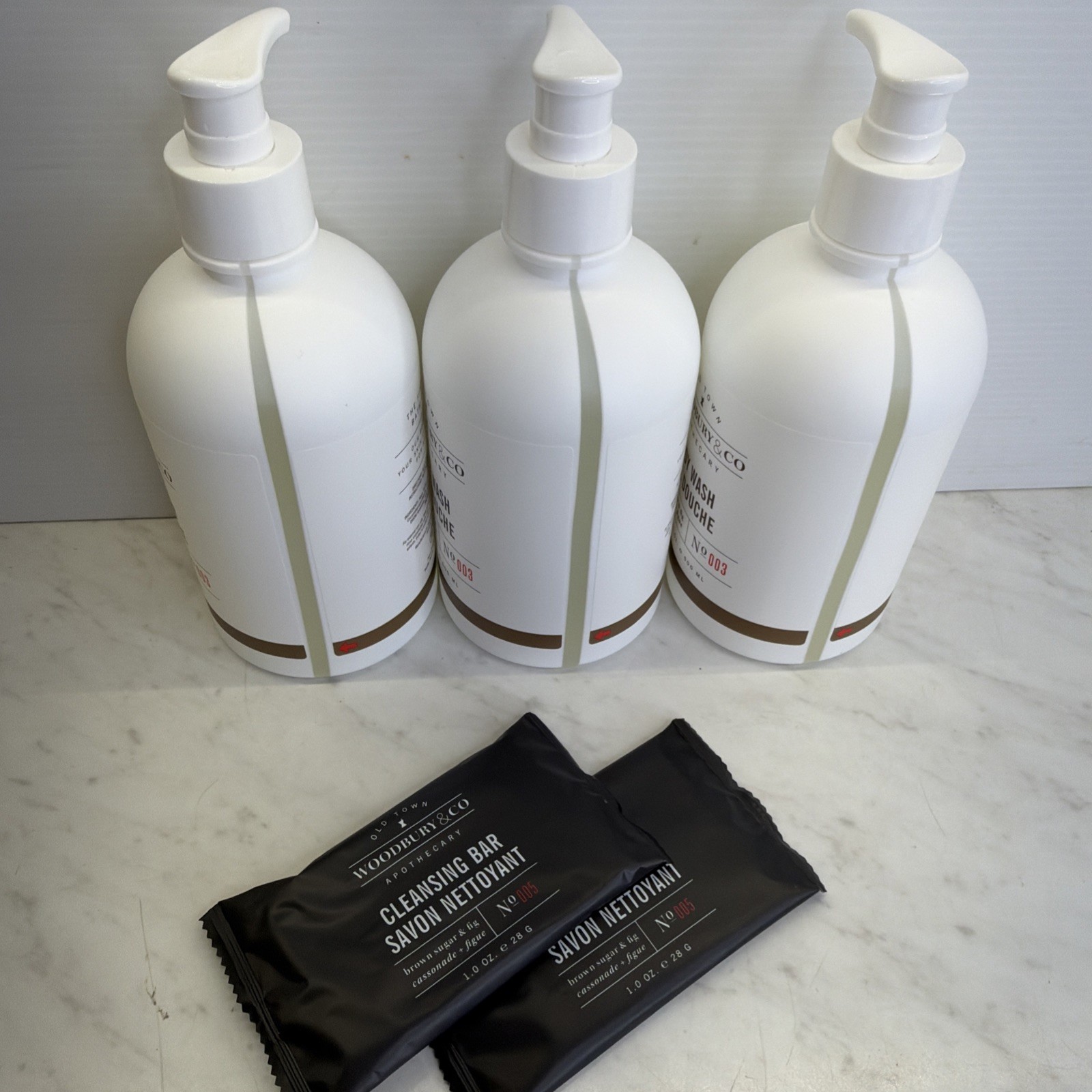 Woodbury & Co Body Wash Old Town Apothecary – LOT OF 2