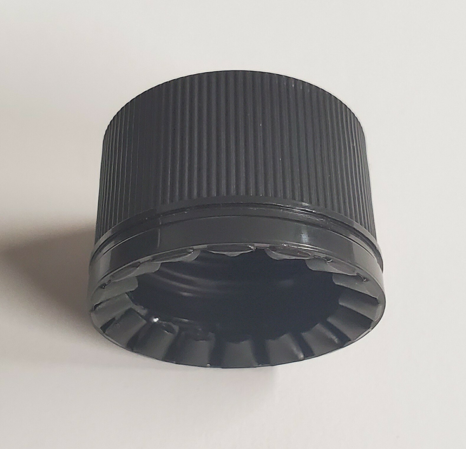 LOT OF 100 New Black 24mm Tamper Evident Caps