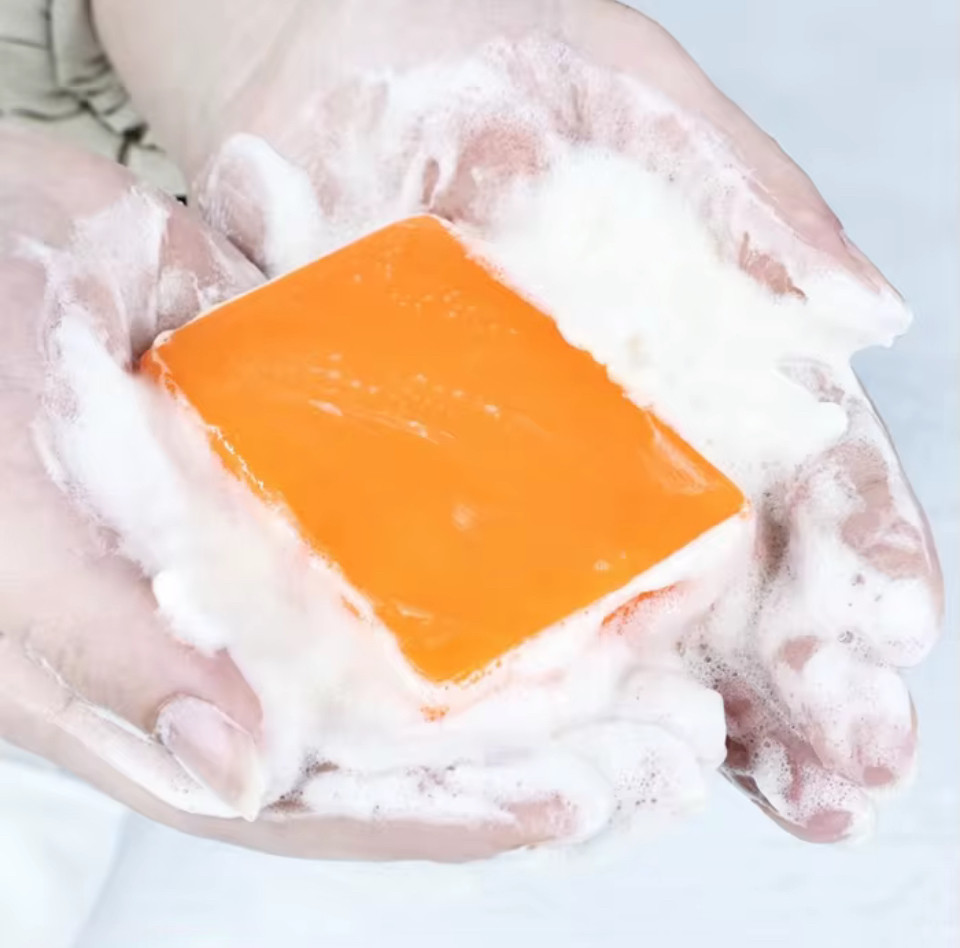 kojic & papaya & collagen soap bar for face and body