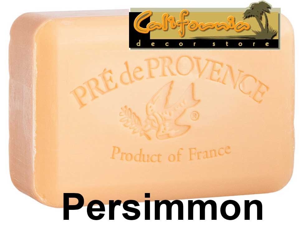 Pre de Provence PERSIMMON Case 12 x 250 Gram 8.8 Oz French Soap Bath Shower Bars