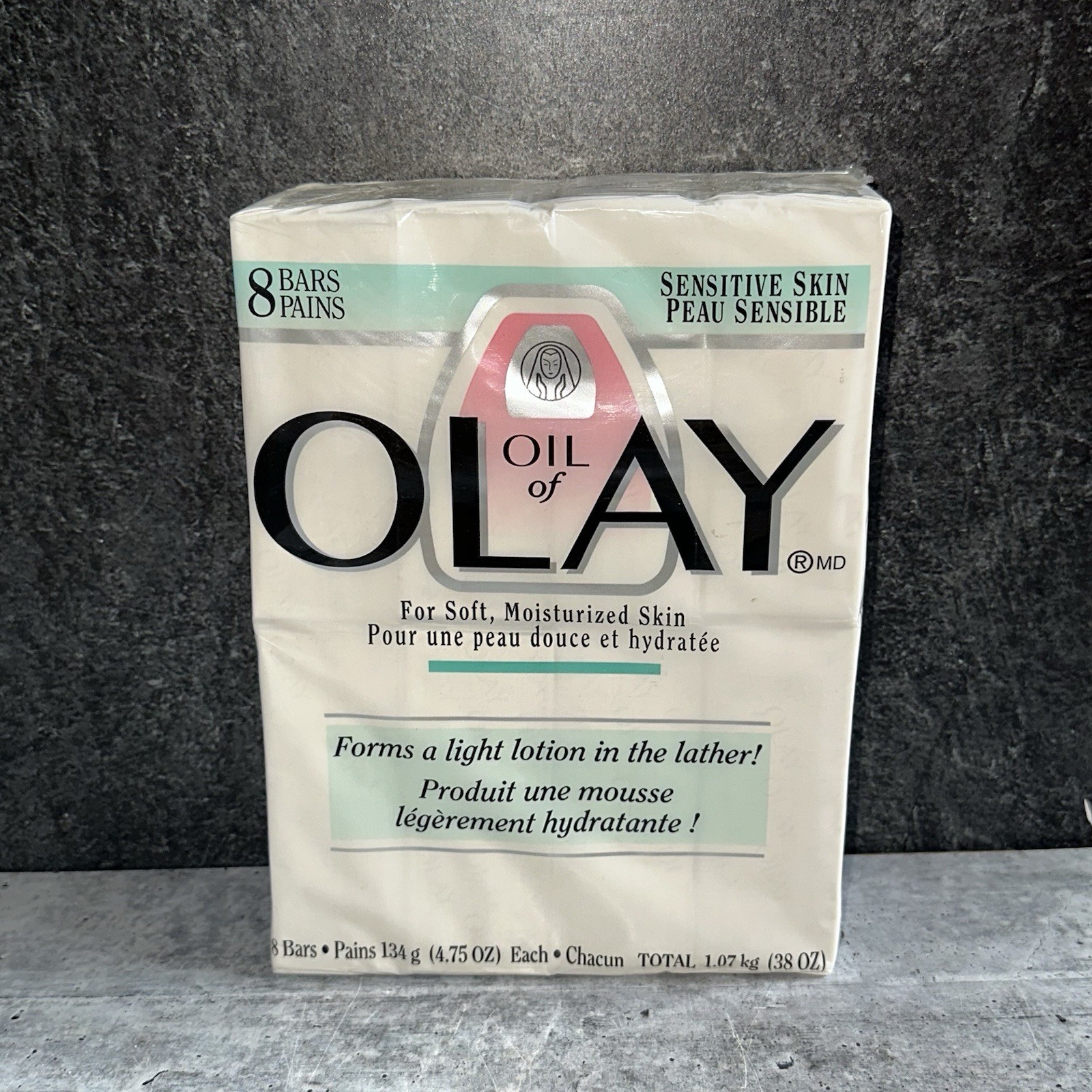 Olay Sensitive Skin Beauty Bars Soap 4.75oz Each Sealed [8 Bars Total] Rare B