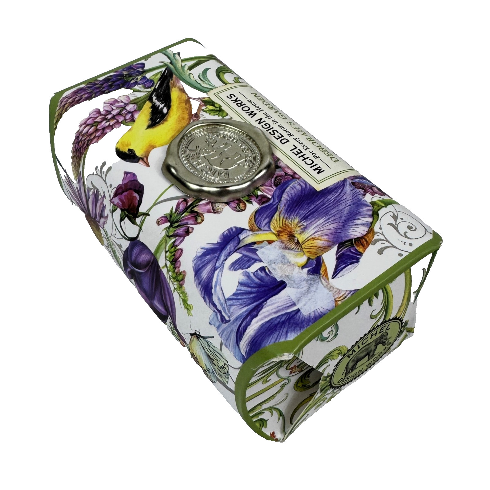Michel Design Works Deborahs Garden 8.7 oz Artisanal Bar Bath Soap Floral Sealed