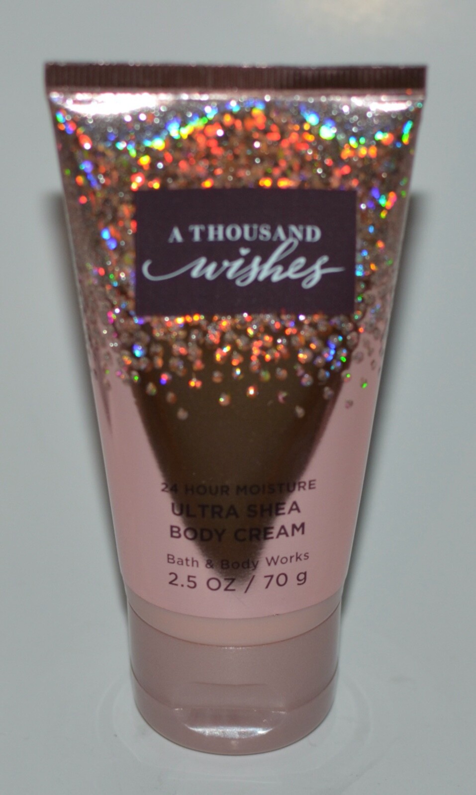 1 BATH & BODY WORKS A THOUSAND WISHES BODY CREAM HAND LOTION TRAVEL SIZE 2.5OZ