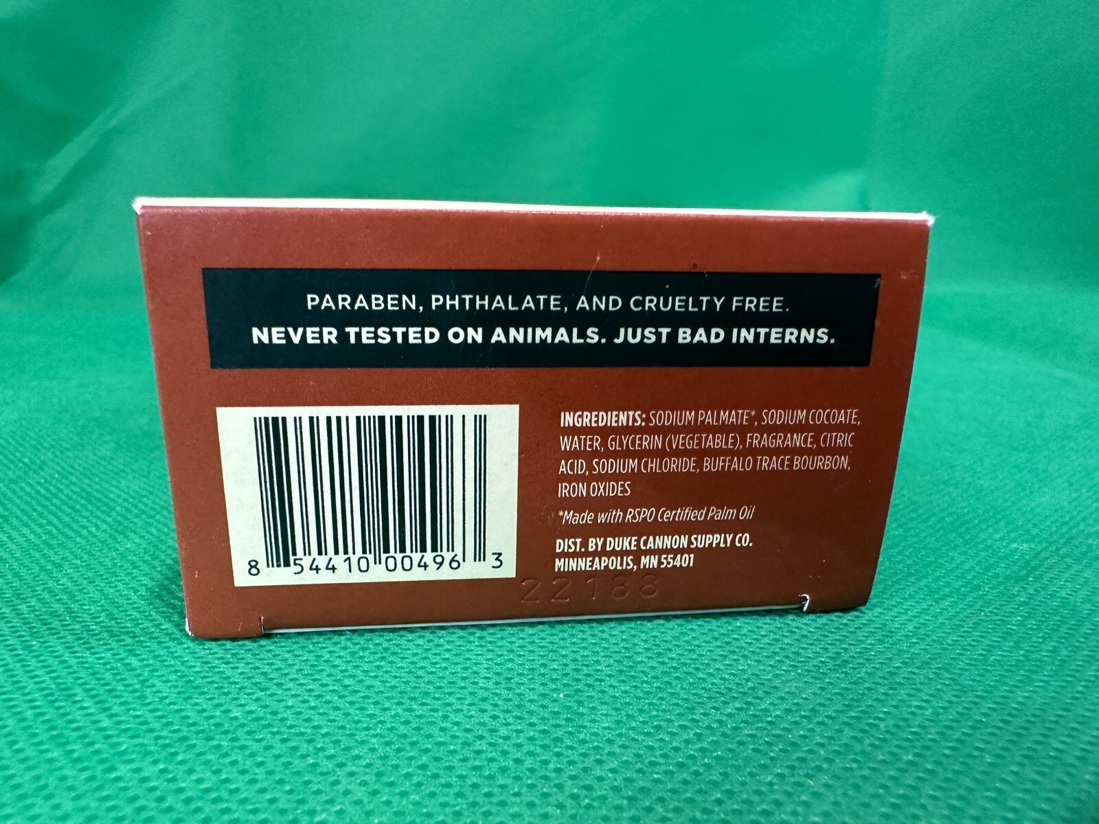 Duke Cannon Supply Co. Big American Bourbon Soap – 10oz