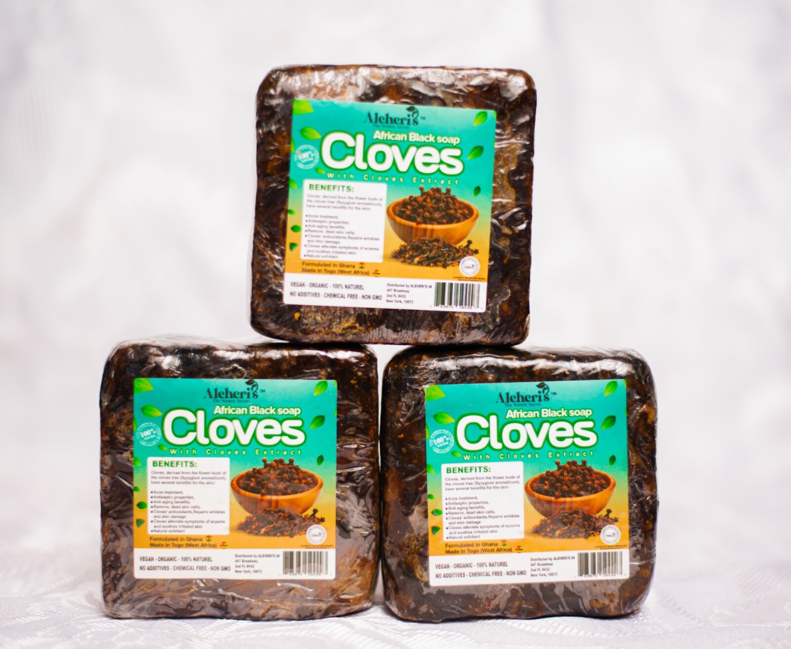 Aleheri’s African Black Soap With Cloves