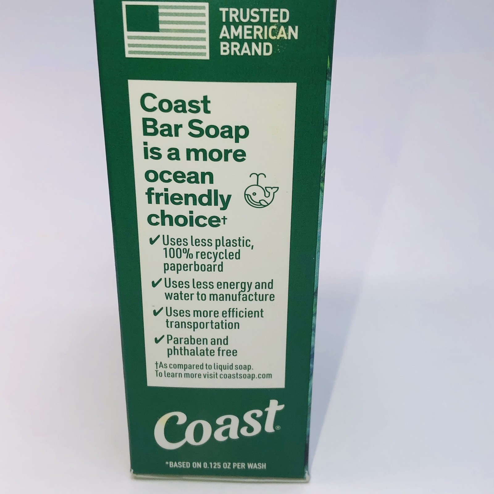 6 Bars! Coast® Emerald Burst Moisturizing Soap 7.05 Oz ea. Luxurious Scented Bar