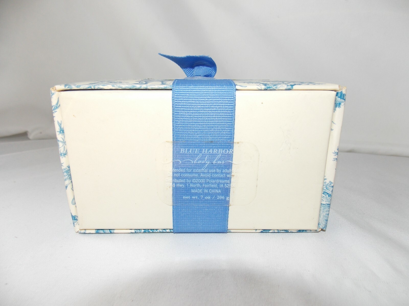 Bath Garden Blue Harbor Body Bar Soap 7 oz/206g New Box dated 2000