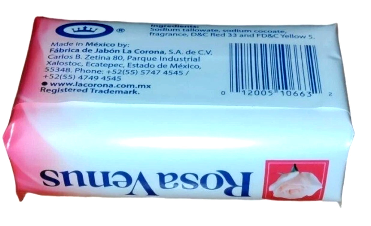 Rosa Venus Pink Soap- 3.5oz