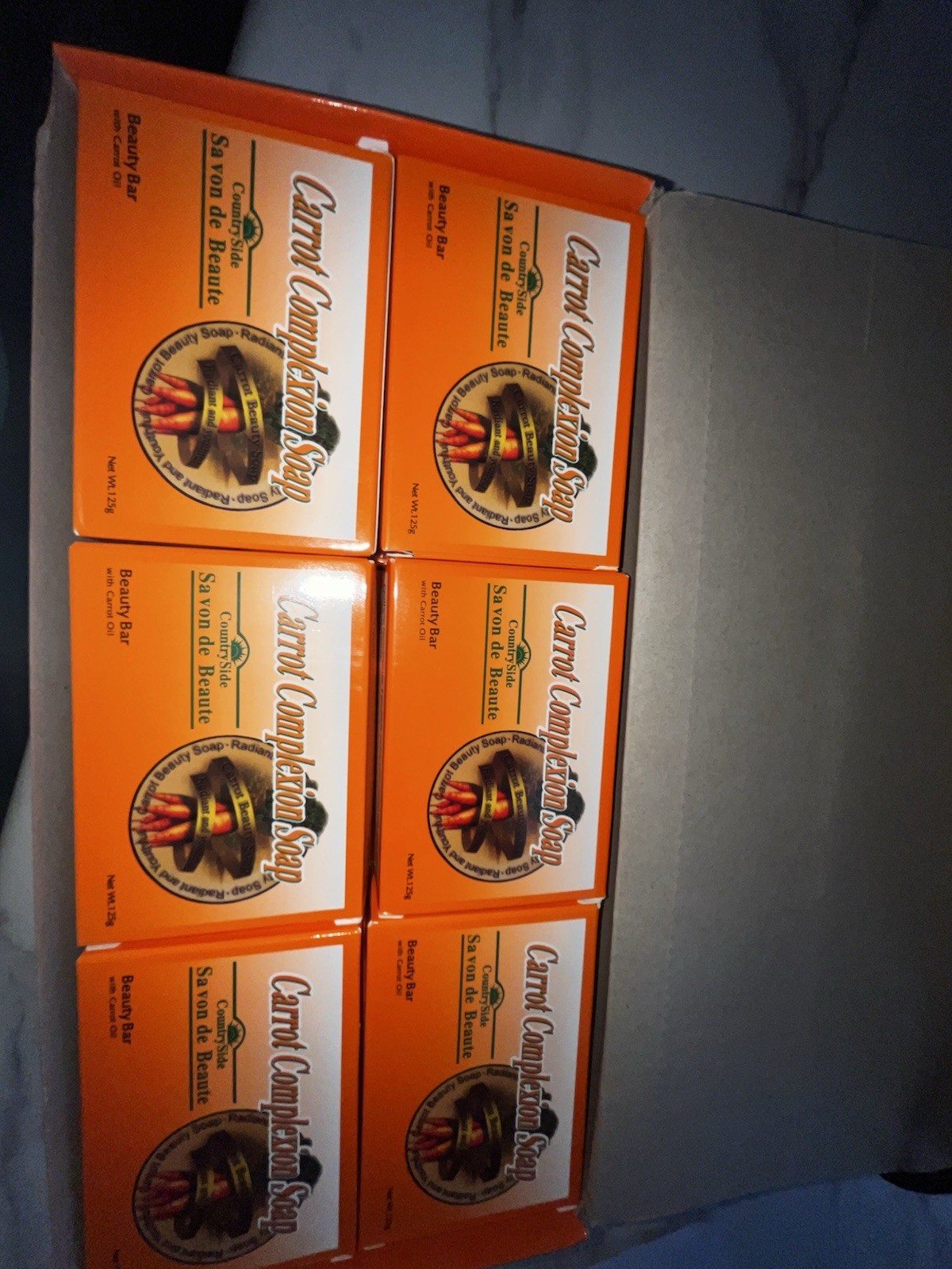 carrot complexion soap