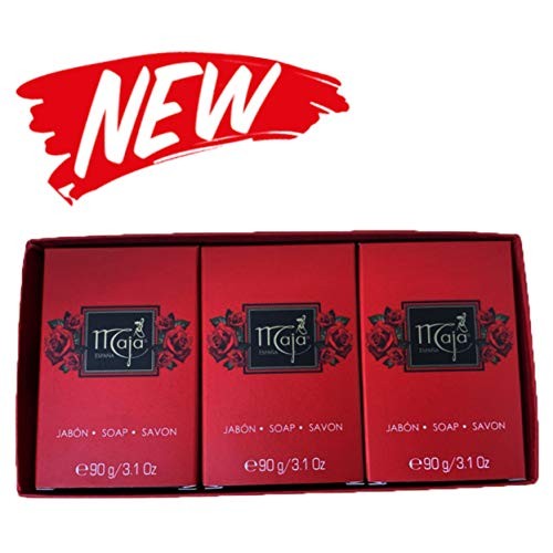 Maja Rectangular Soap 3-Pk 3.1 oz each soap