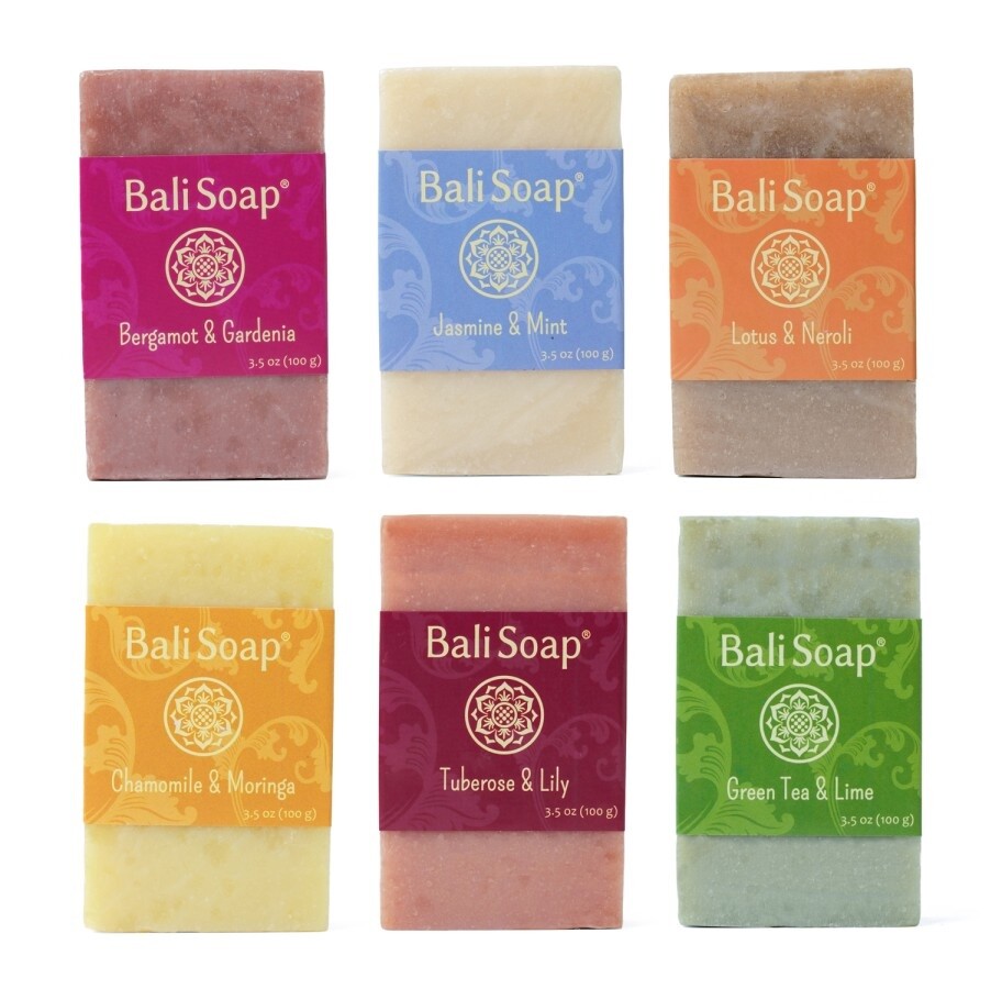 BALI SOAP GIFT SET for Women – Natural Soap Bar Original 100% (6 x @100gr)