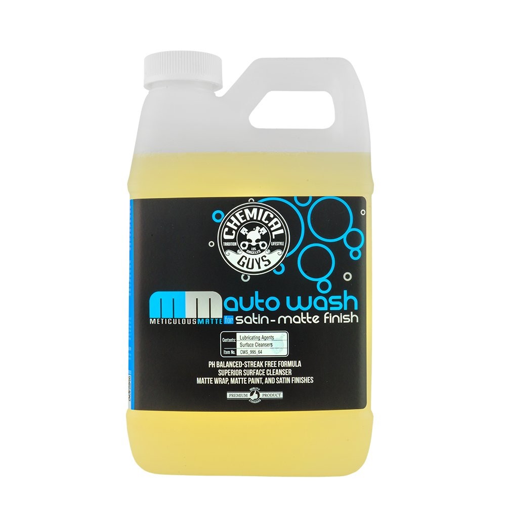 Chemical Guys Meticulous Matte Car Wash Soap for Foam Cannons and Matte Finishes