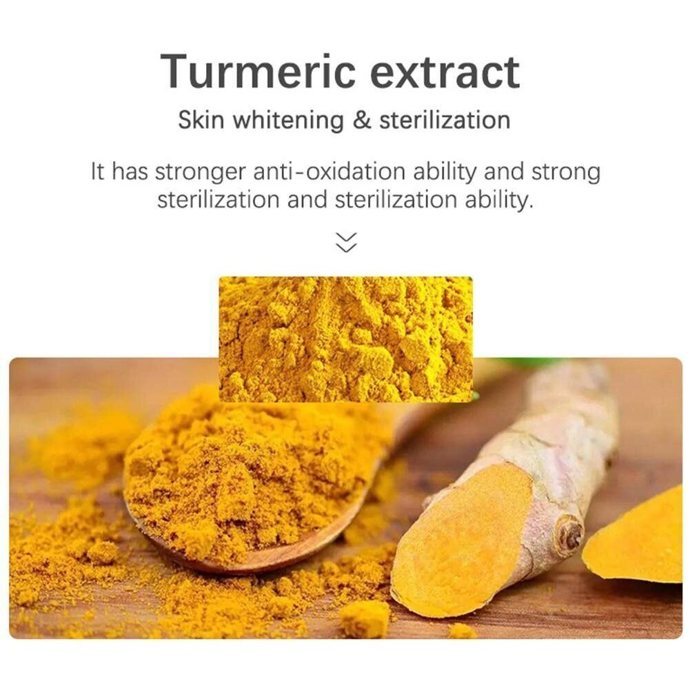 2PCS Tumeric Soap Skin Whitening Dark Spots lightening Acne Brightening Turmeric