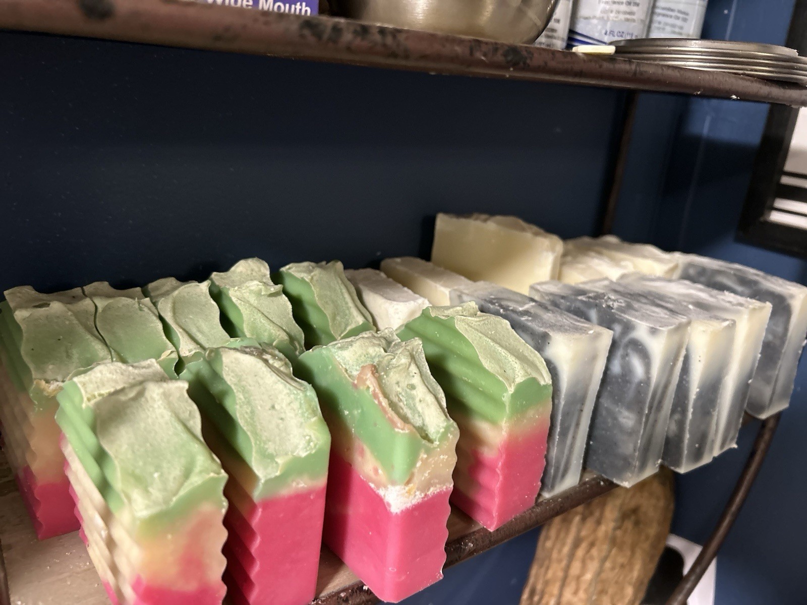 All Natural Homemade Soap Coconut Oil Olive Oil Shea Butter White Pineapple Soap