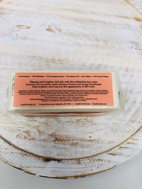 Shea Moisture Soap Coconut & Hisbiscus for Dull Skin 8oz/230g New!