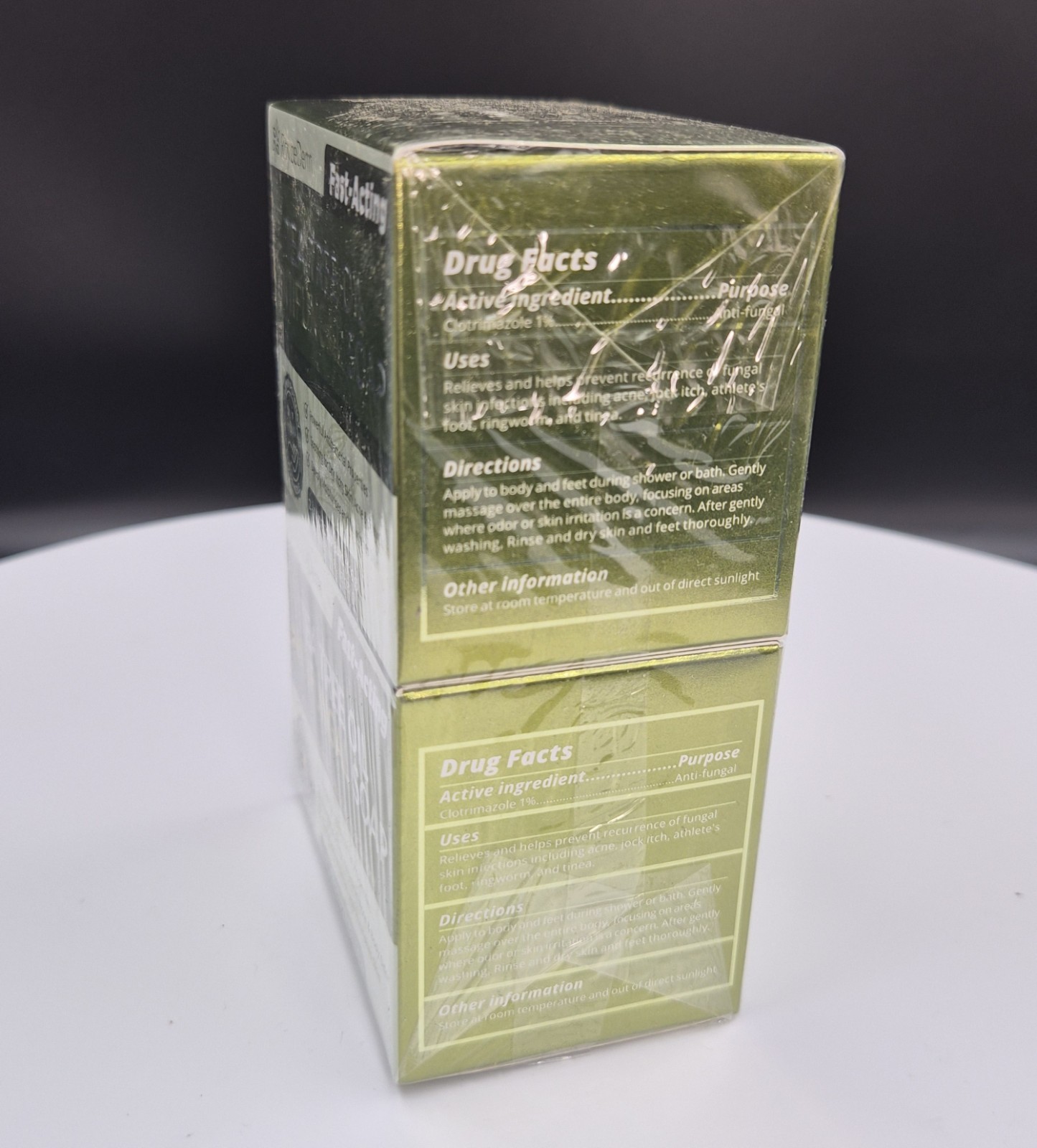 RoyceDerm Fast-Acting Tea Tree Antifungal Soap 2 Bars 8.2 oz Body/Hands
