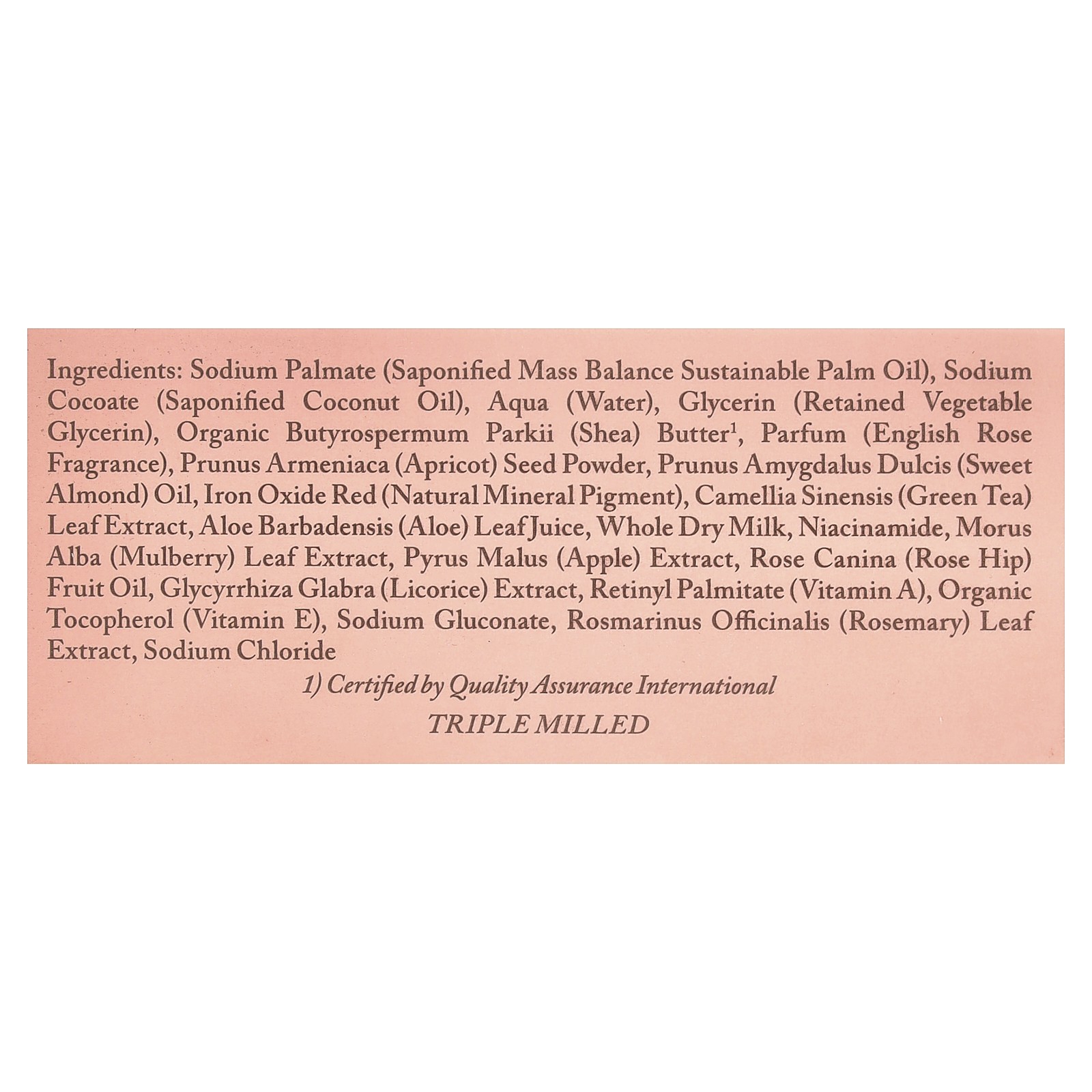 Exfoliating Bar Soap, English Rose , 5.25 oz (149 g)
