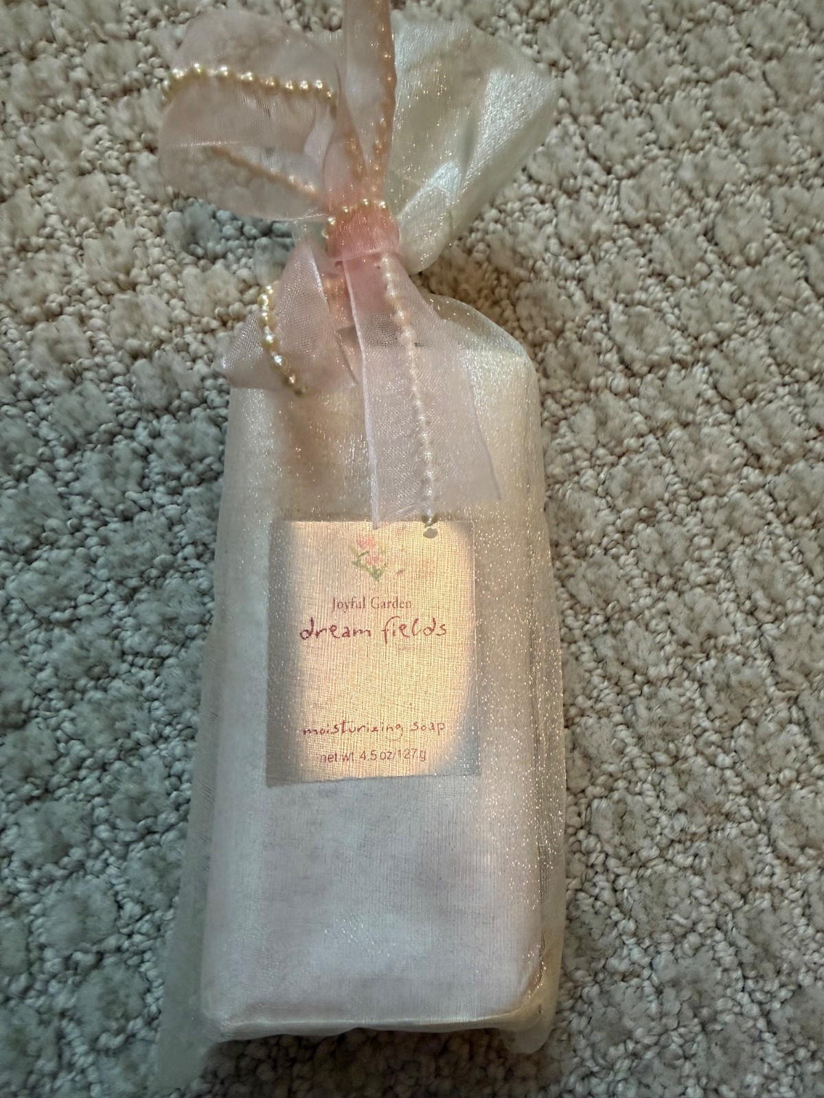Bath Body Works Joyful Garden Dream Fields Moisturizing Bar Soap Sealed 4.5 Oz