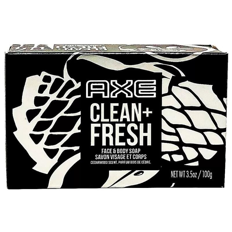 Axe Clean & Fresh Face & Body Bar Soap – 3.5 oz Each Bar (Multipack)
