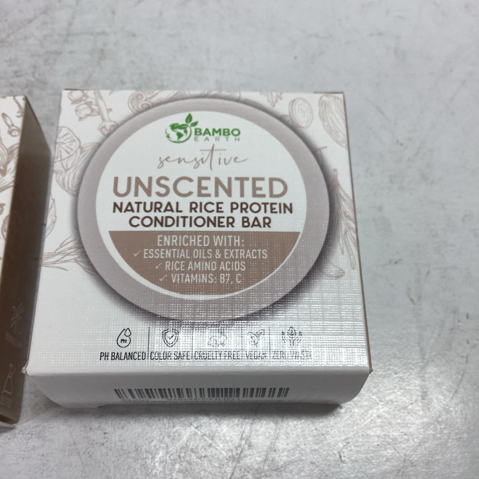 Bambo Earth Beauty Trio Body Wash, Shampoo & Conditioner Bars Chamomile Mint
