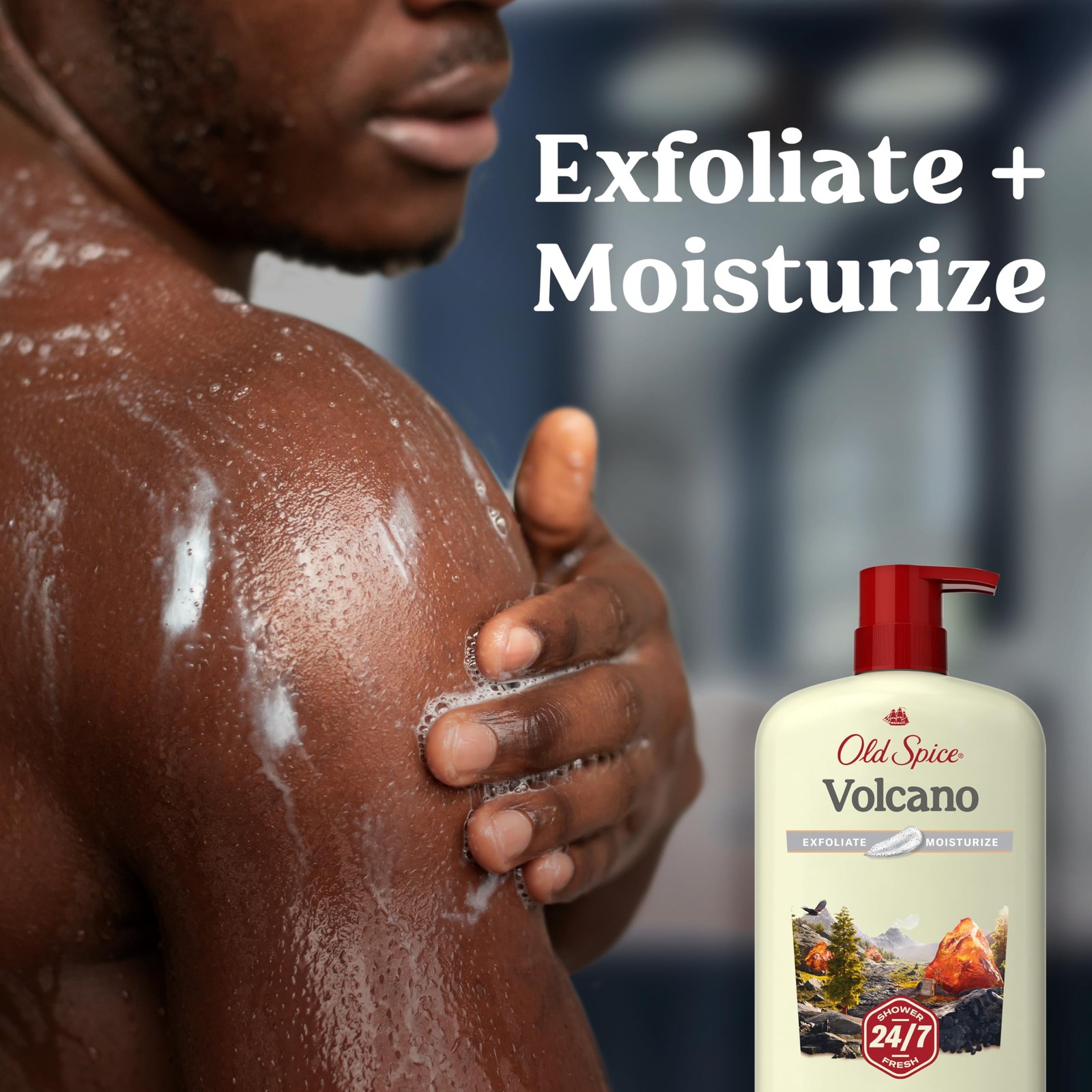 Old Spice Cleansing Body Wash for Men, 24/7 30 Fl Oz (Pack of 1), White