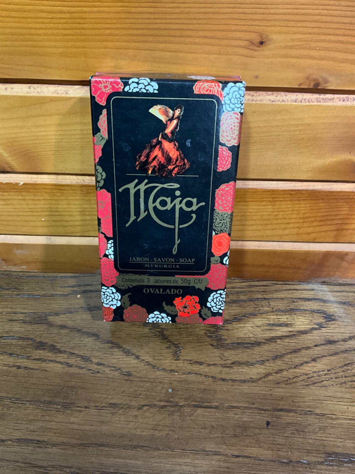 3 New Vintage MAJA Jabón Savon Soap by Myrurgia 3 pack 1.764 oz each total 50g