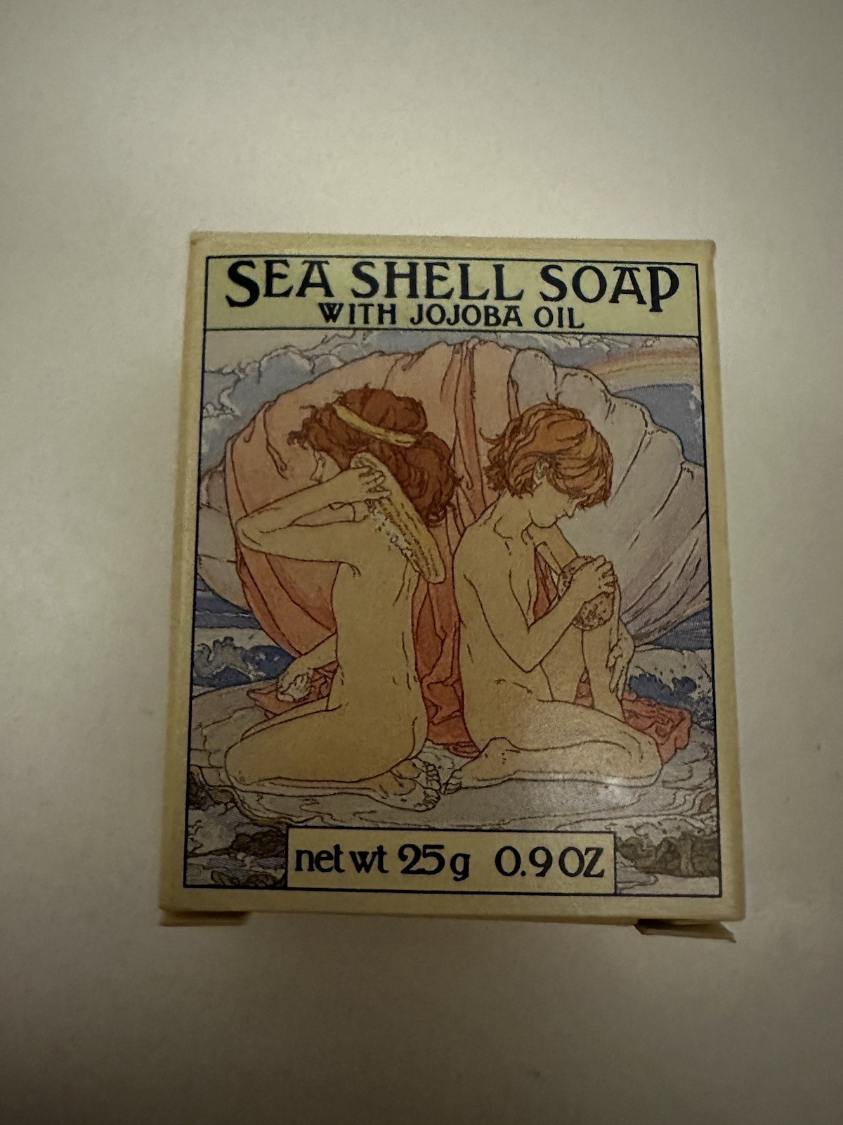 Crabtree & Evelyn London Sea Shell Soap with Jojoba Oil 0.9 oz Vintage 1990