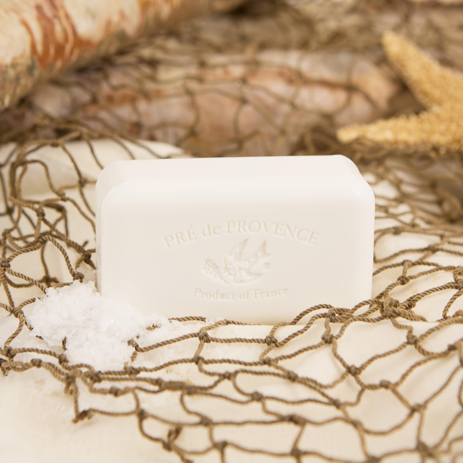 Pre de Provence Artisanal Soap Bar, Natural 5.3 Ounce (Pack of 1), Sea Salt
