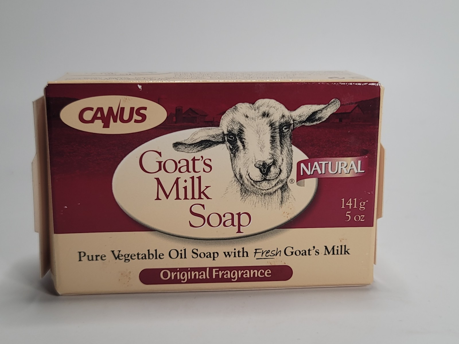 Nature by Canus Bar Soap Fresh Canadian Goat Milk ORIGINAL 5oz Bar Natural