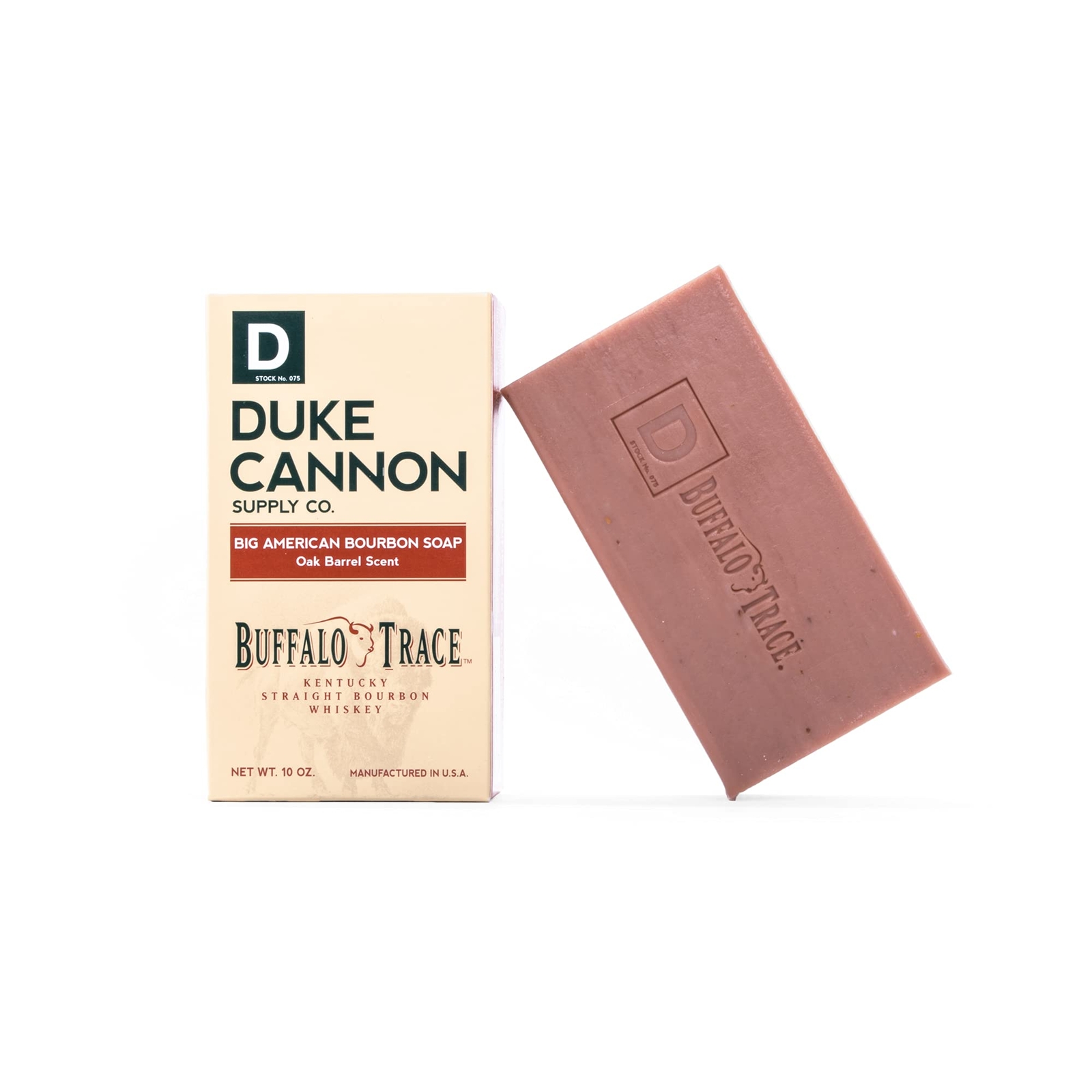 Duke Cannon Cannon Supply Co. Big American Bourbon Soap, 10oz – Superior Grade