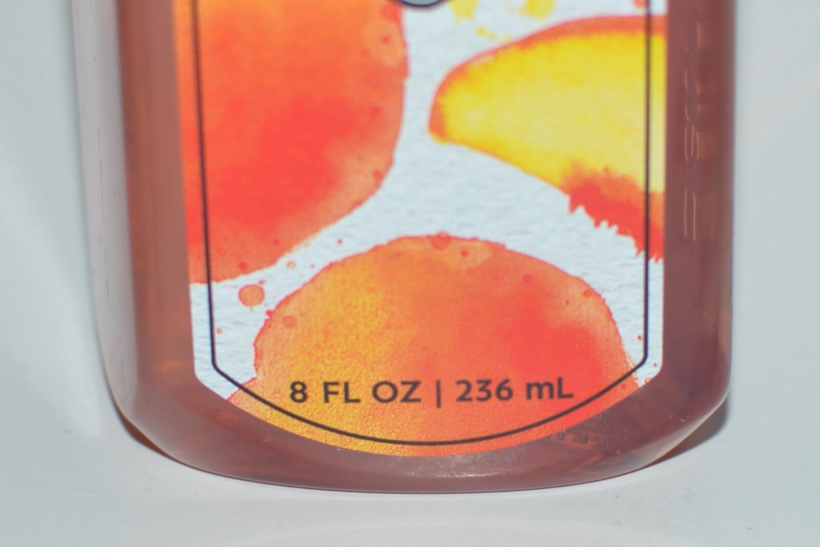 1 NEW BATH & BODY WORKS GEORGIA PEACH GENTLE GEL HAND SOAP WASH ESSENTIAL OILS