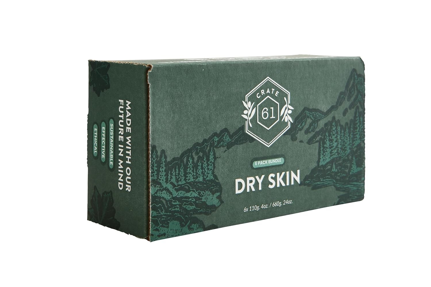 Eco-Friendly Plant Based Soap Bars – Pack of 6