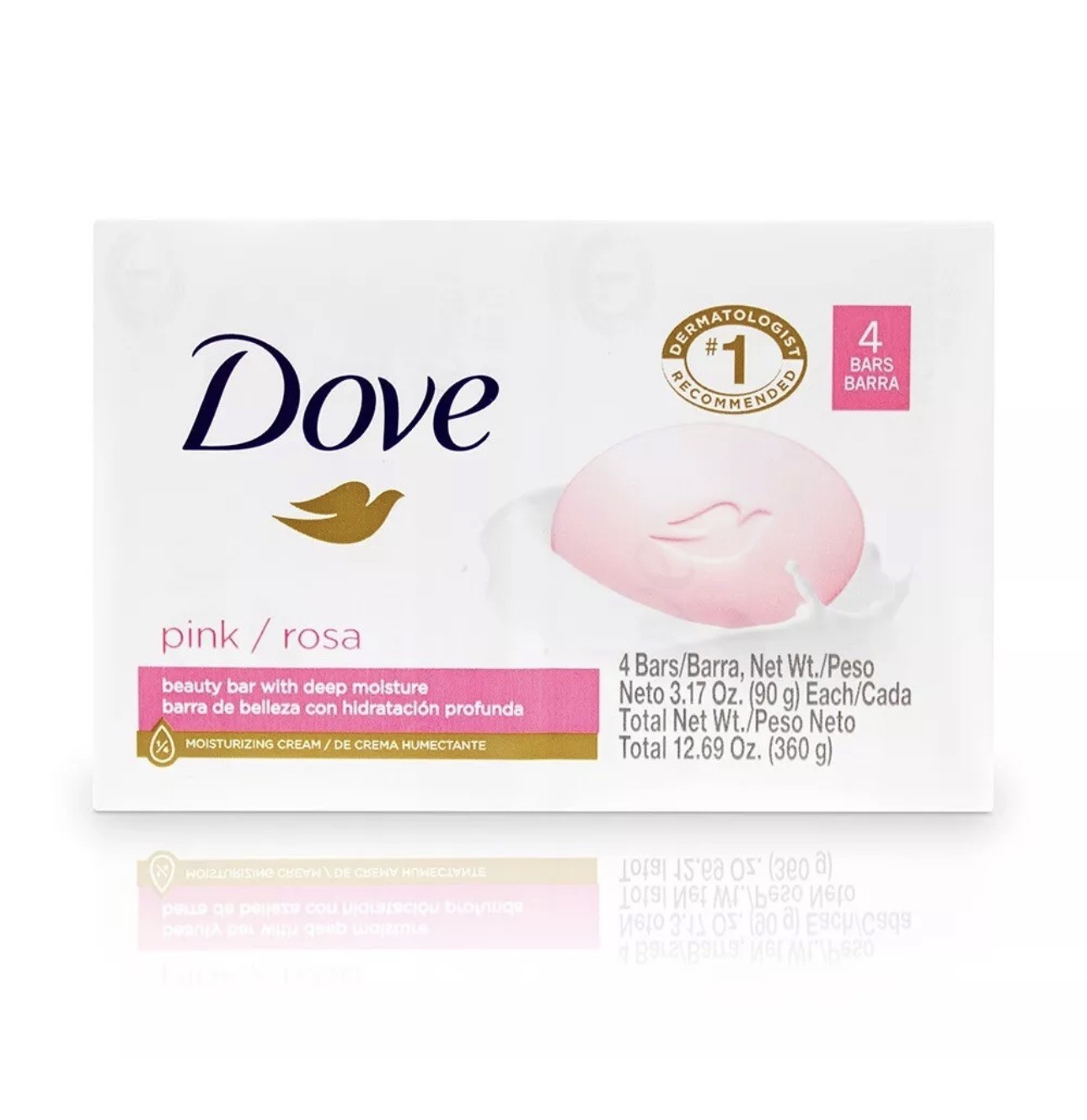 DOVE PINK SOAP BAR PACK X 4
