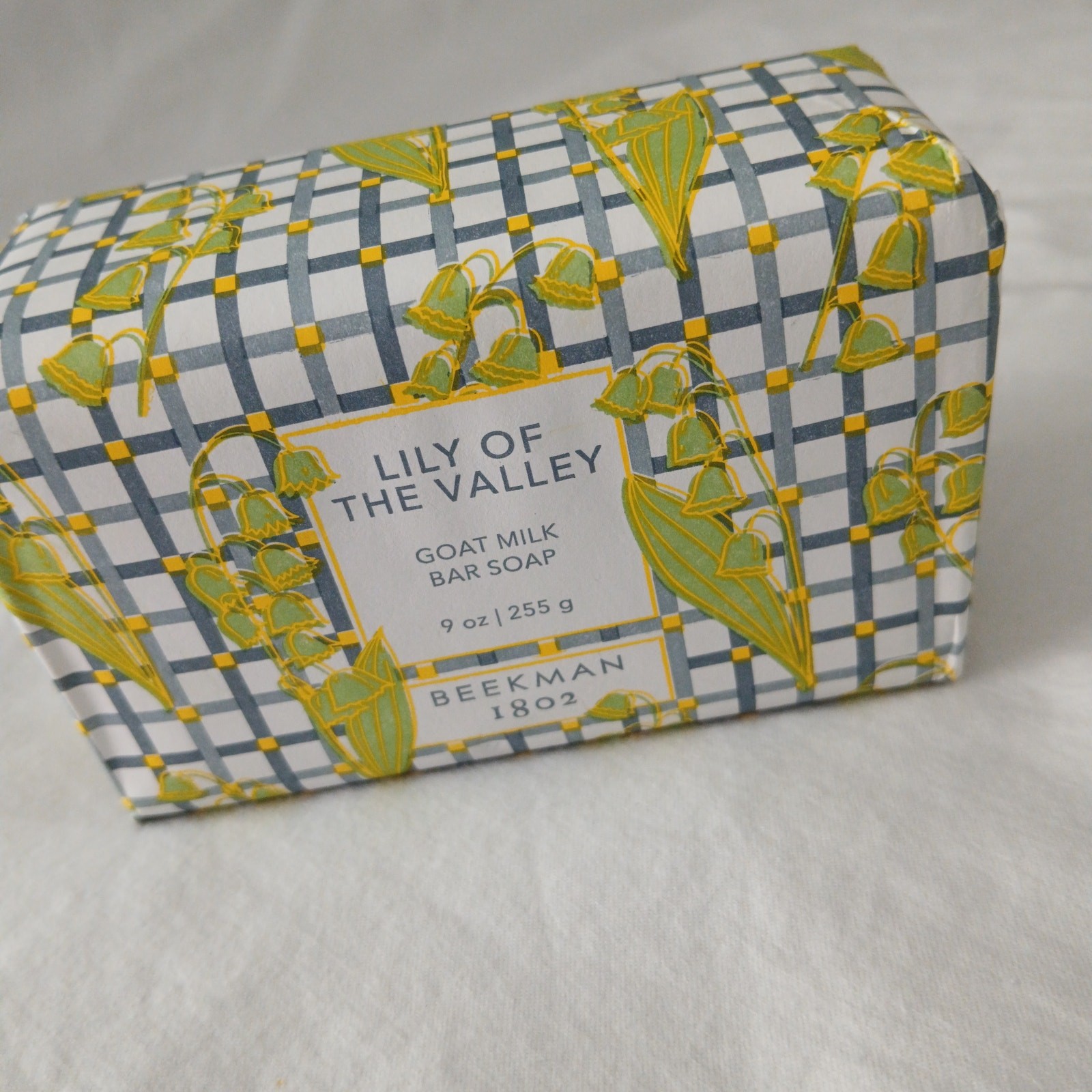 NEW Beekman 1802 Lily of the Valley Goat Milk Bar Soap 9oz MADE IN THE USA