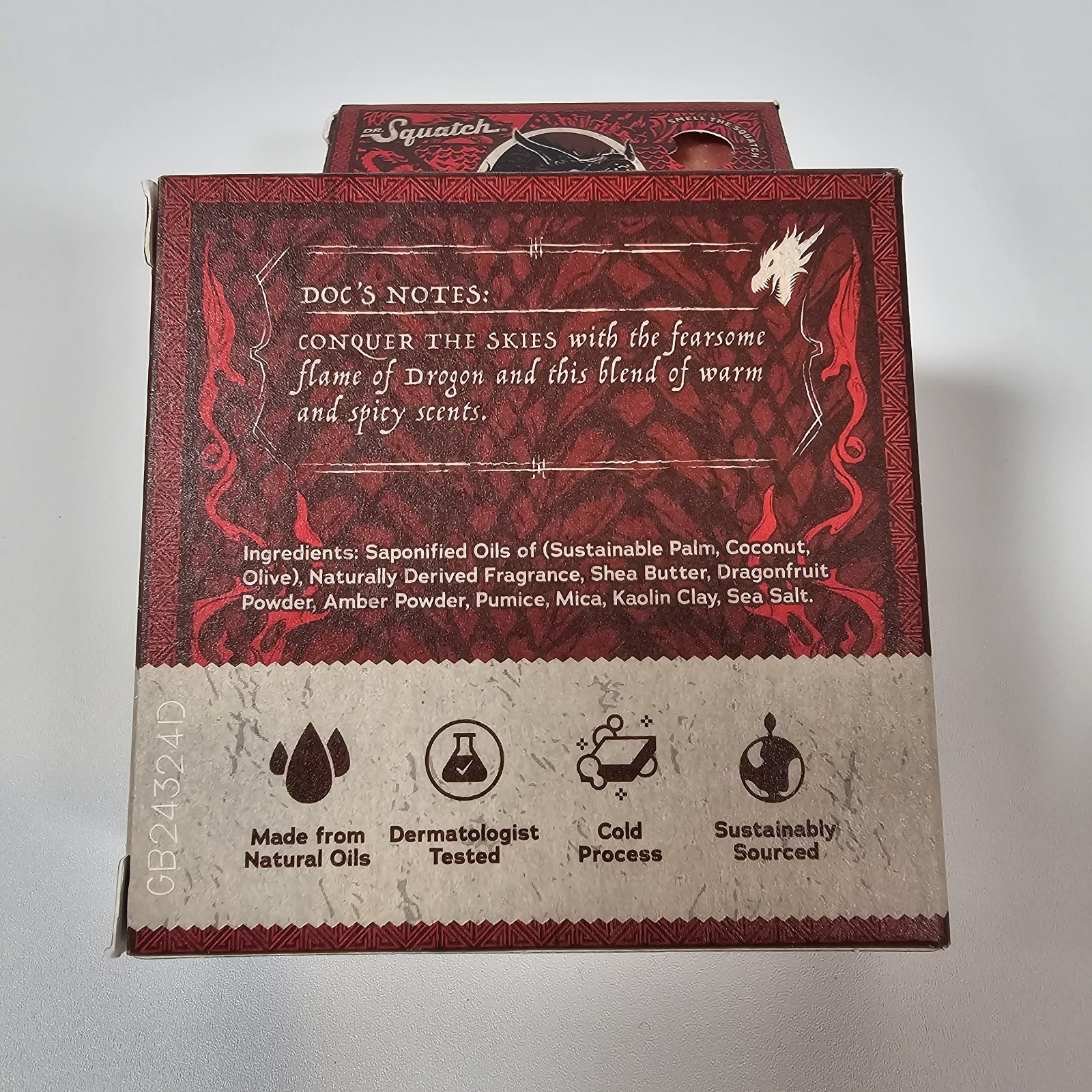 Dr. Squatch Game Of Thrones Bricks SET OF 3 Limited Edition New HBO Soap