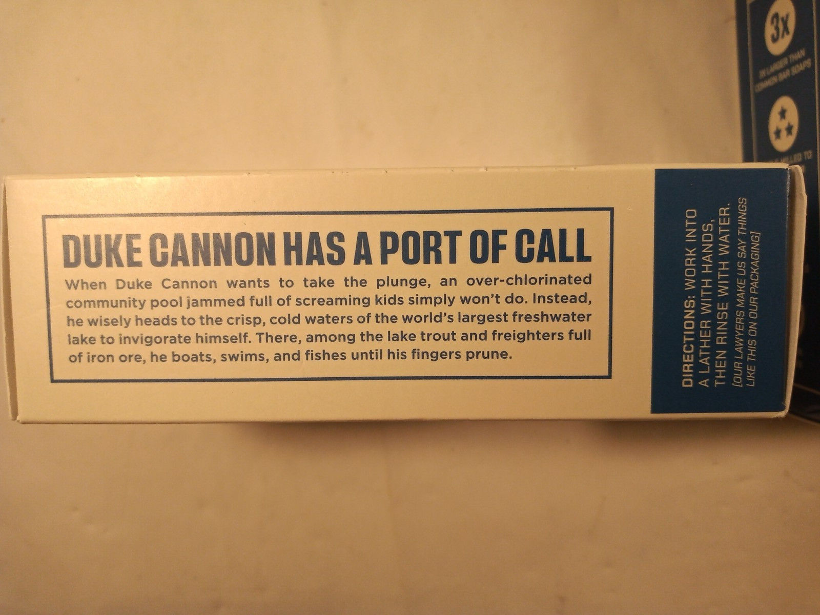 Duke Cannon Lot of 5 Superior Fresh Water Citrus Big A$$ Brick of Soap 10oz Bars