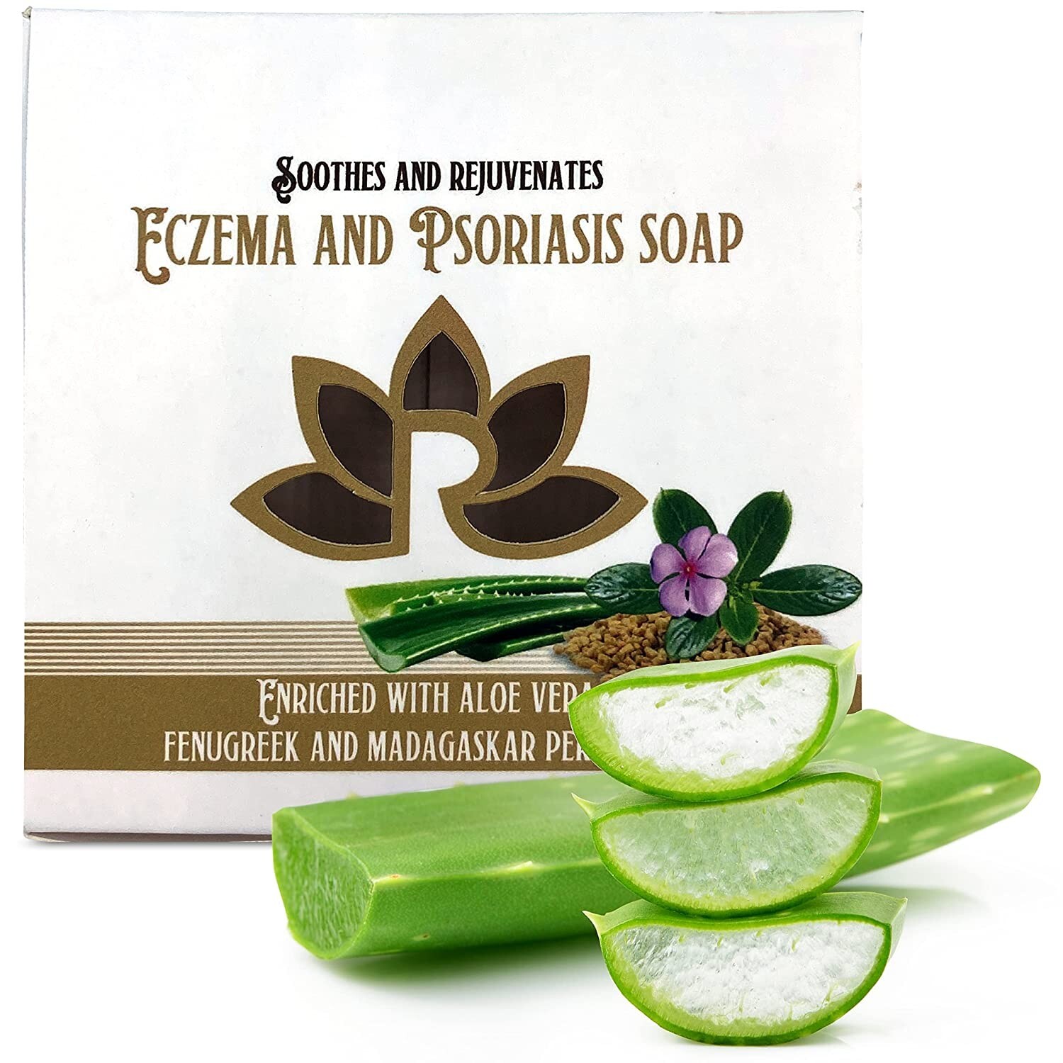 Eczema & Psoriasis Bergamot Natural Cold Process Soap Bar with Essential Oils