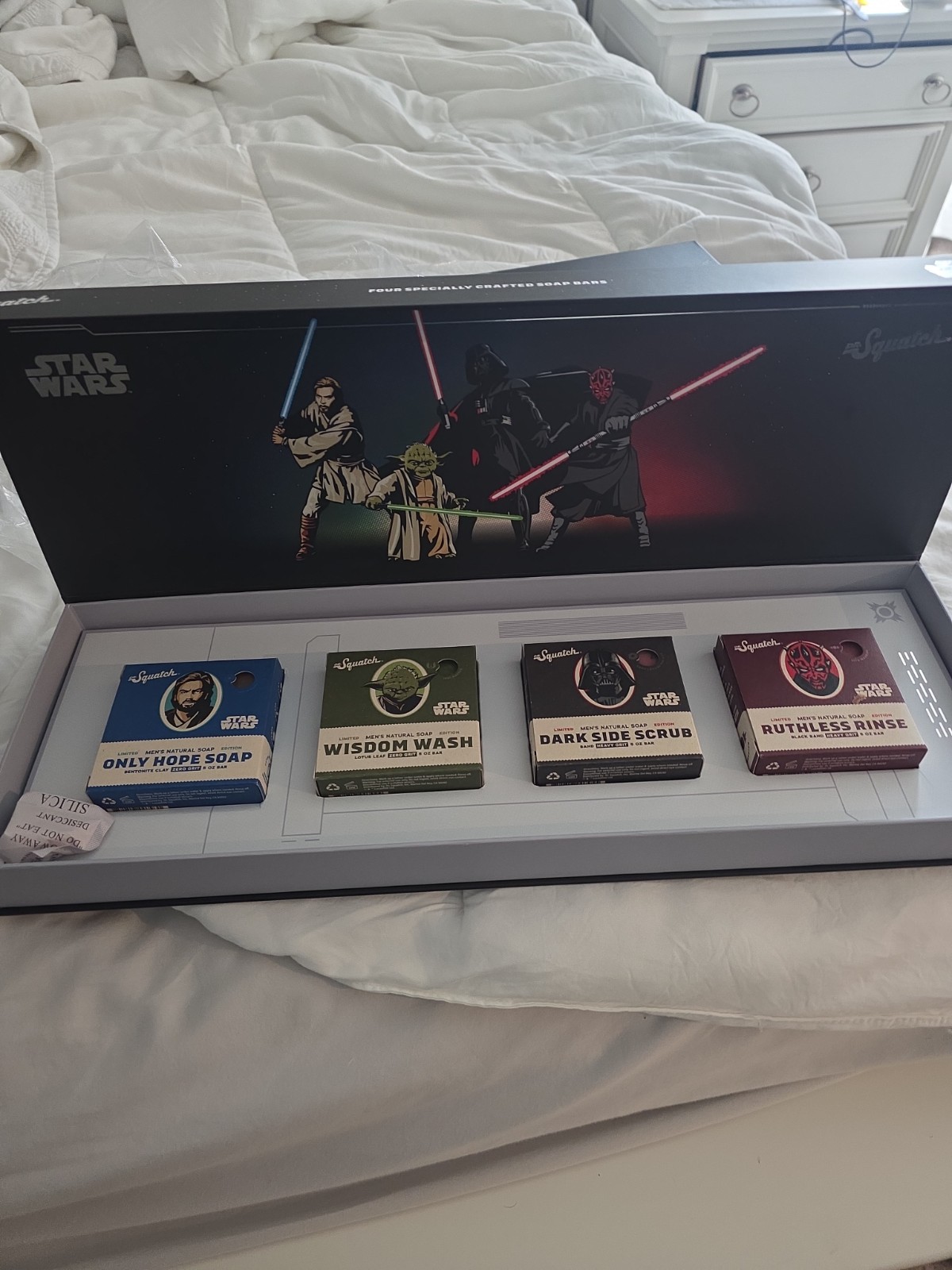 DR. Squatch Star Wars Four Specially Crafted Soap Bars Set Multipack