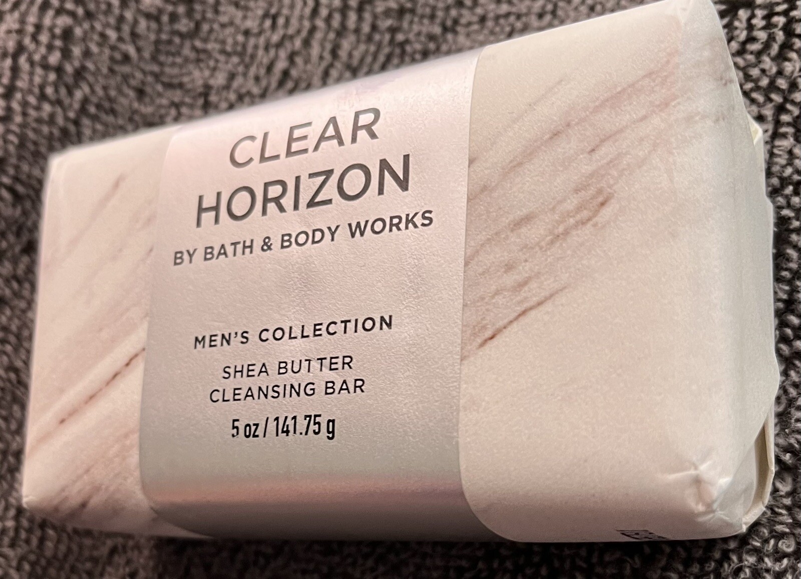 NEW BATH & BODY WORKS MEN’S COLLECTION CLEANSING BAR **CLEAR HORIZON**5 OZ-BAR S