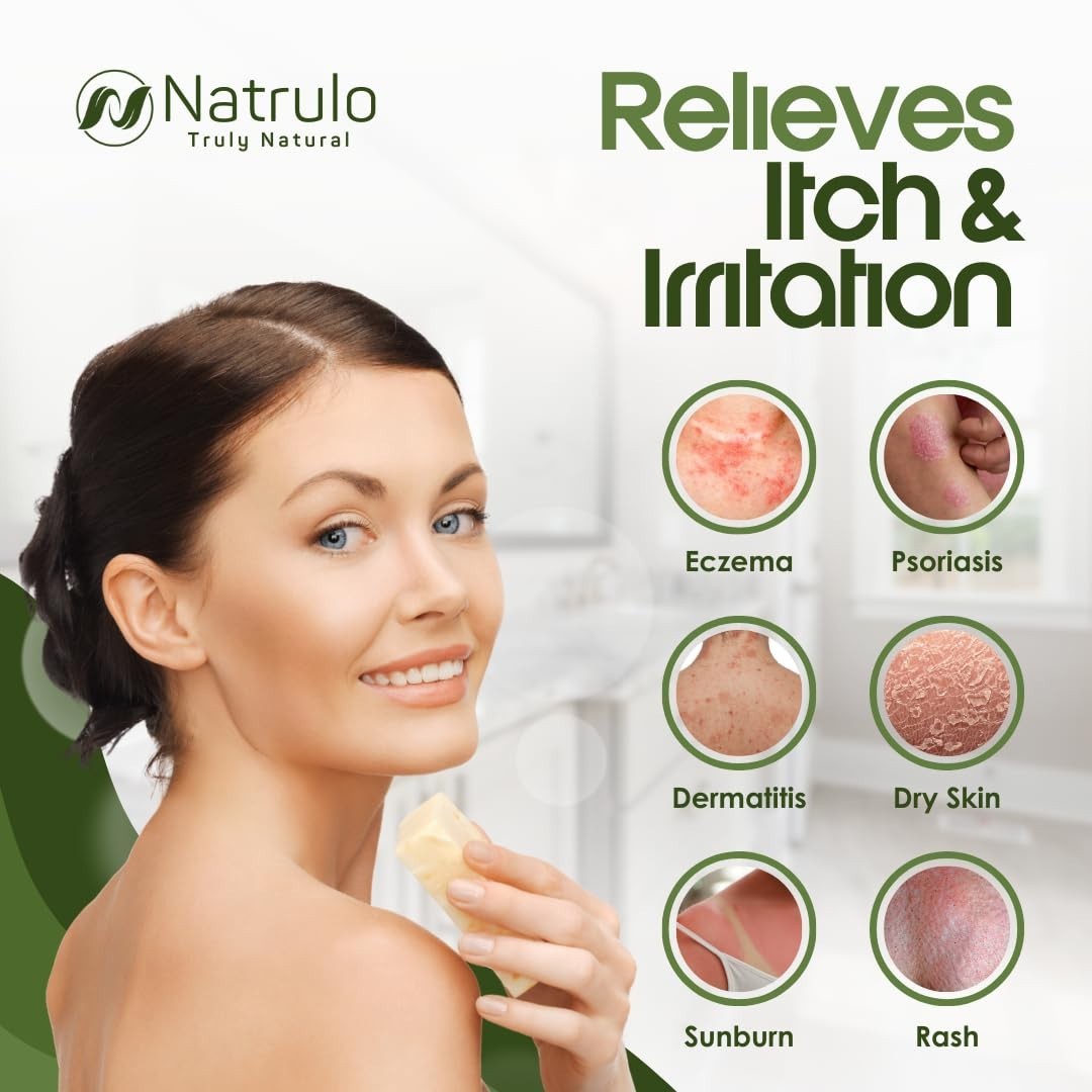 Eczema Soap Bar for Face and Body – All Natural Dermatitis, Psoriasis Treatment