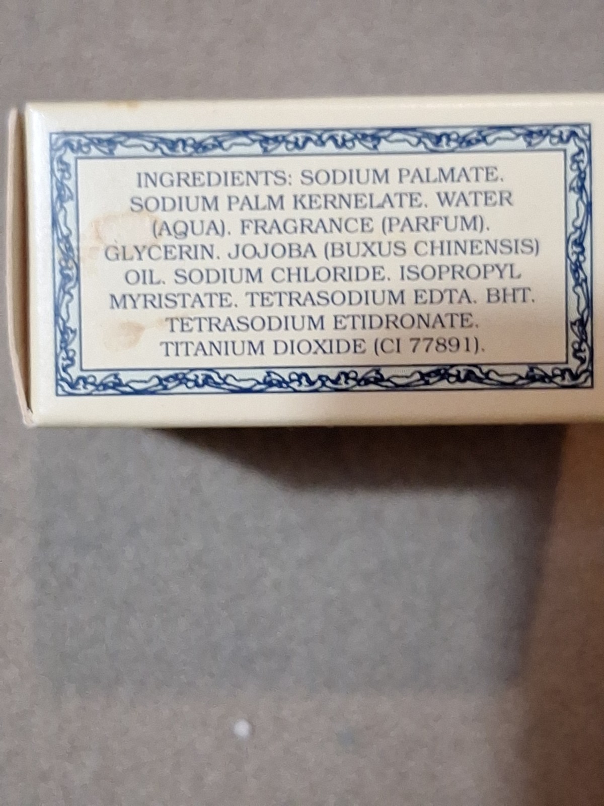 Vintage CRABTREE & EVELYN Sea Shell Soap With Jojoba Oil 25g / 0.9oz