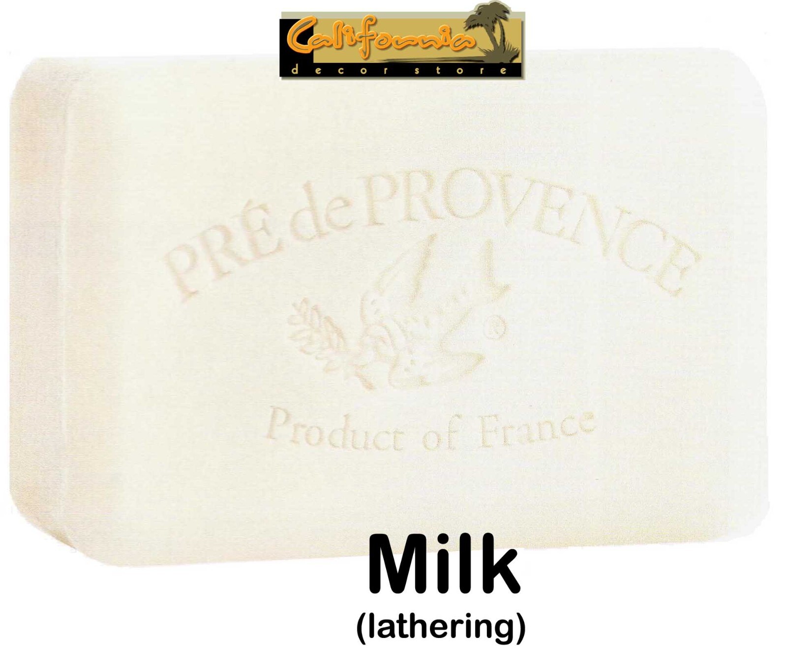 Pre de Provence SWEET MILK Case 12 x 250 Gram French Soap Bath Shower Bars Shea