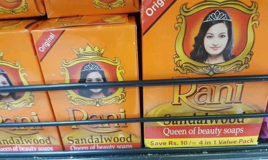 RANI Herbal Pure Sandalwood Soap 90g Fine From Sri Lanka Ayurveda X 4 Soap
