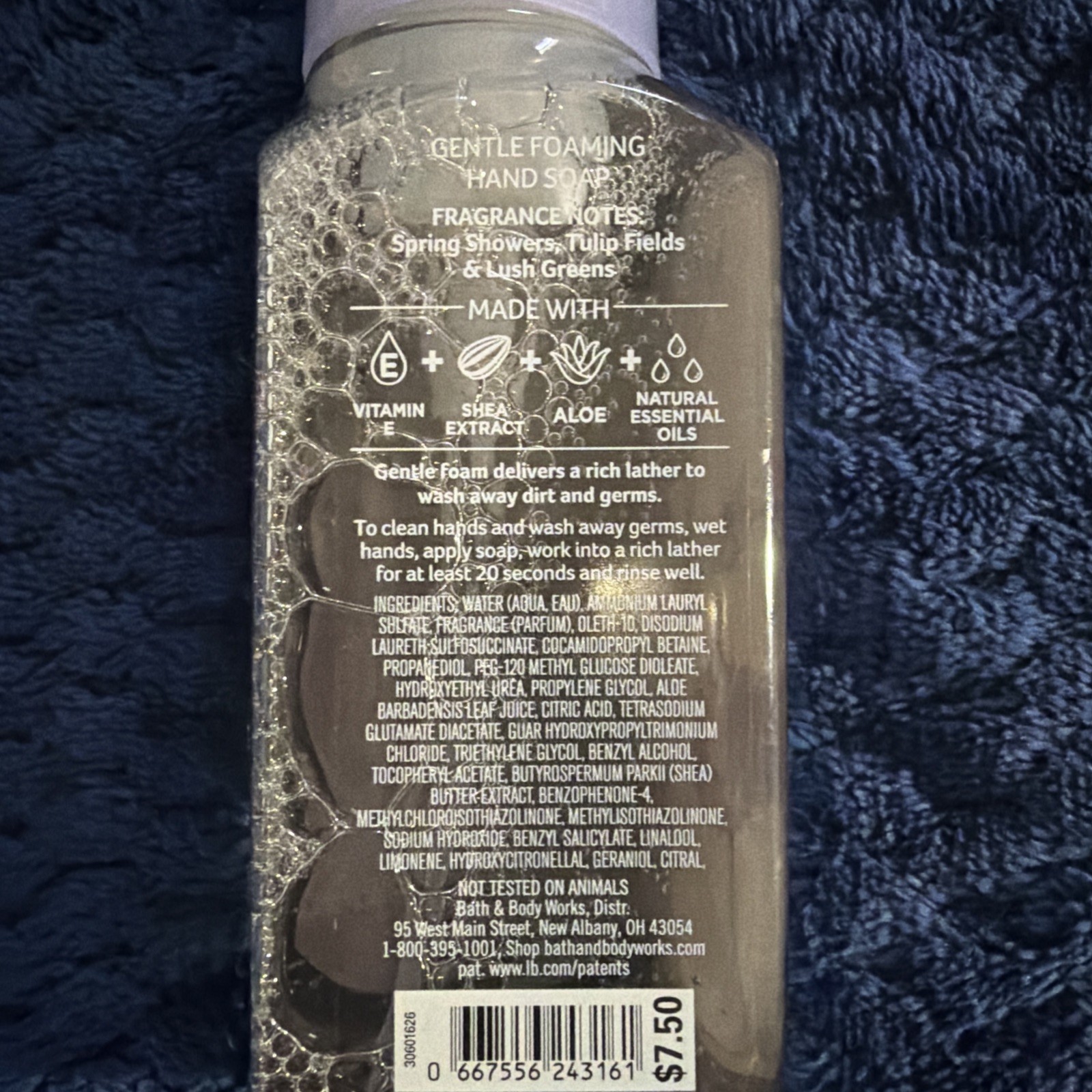 Bath & Body Works Gentle Foaming Hand Soap TULIP GARDENS, New