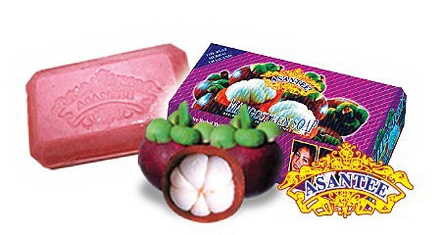 Asantee Mangosteen Honey Soap plus Vitamin C, E+AHA Lightening 125g