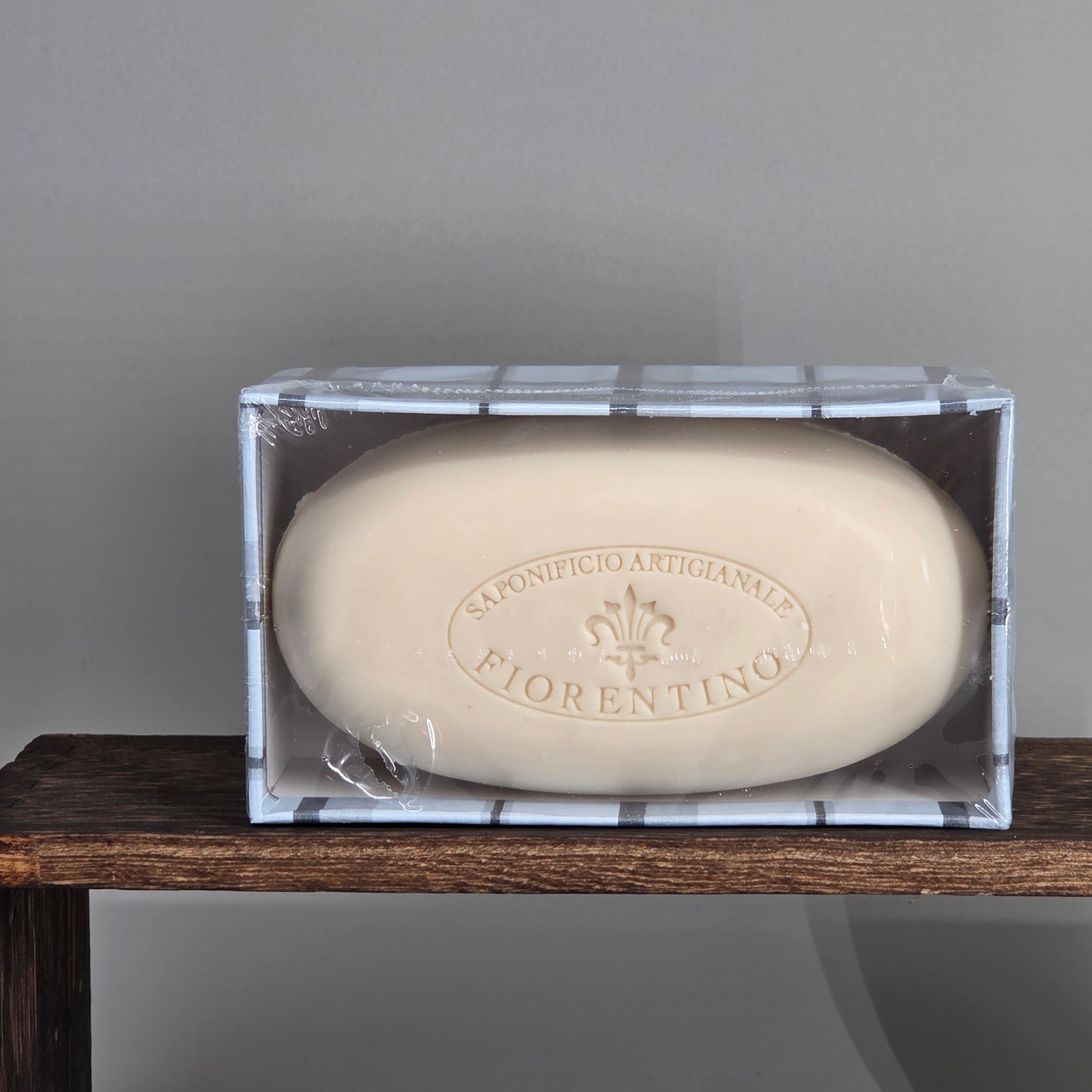Saponificio Artigianale Fiorentino Bar Soap Mens 10.5oz White Musk Italy Luxury