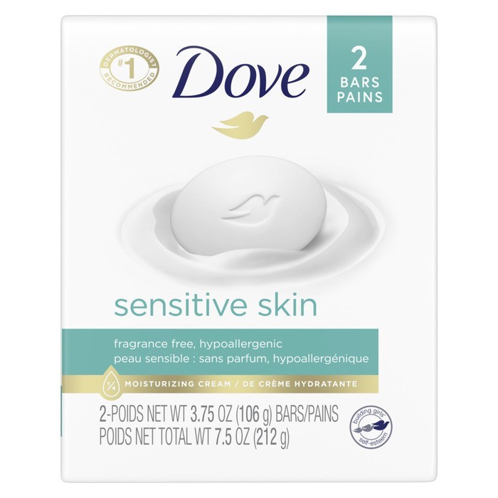 Dove Beauty Bars Sensitive Skin 7.5 OZ (2 Bars)