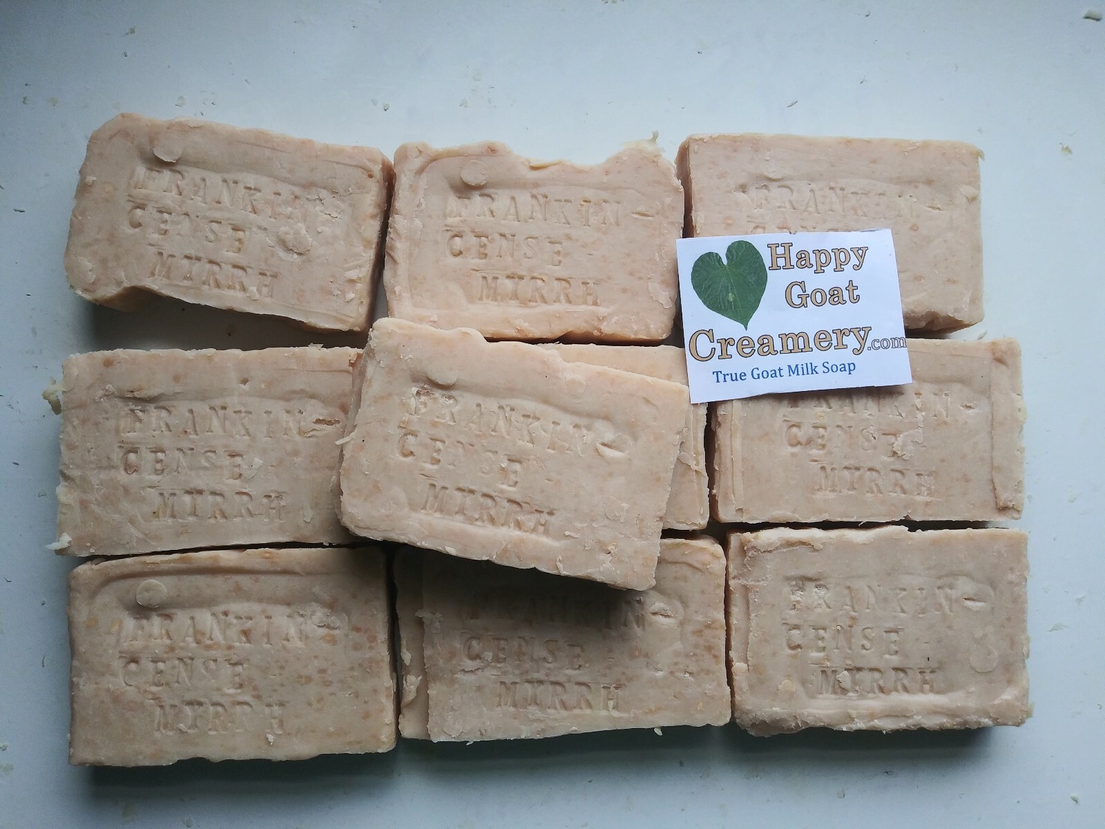 10 BARS GOAT MILK SOAP YOUR PICK VEGETABLE OIL HAPPY GOAT CREAMERY CHEAP FUN NEW