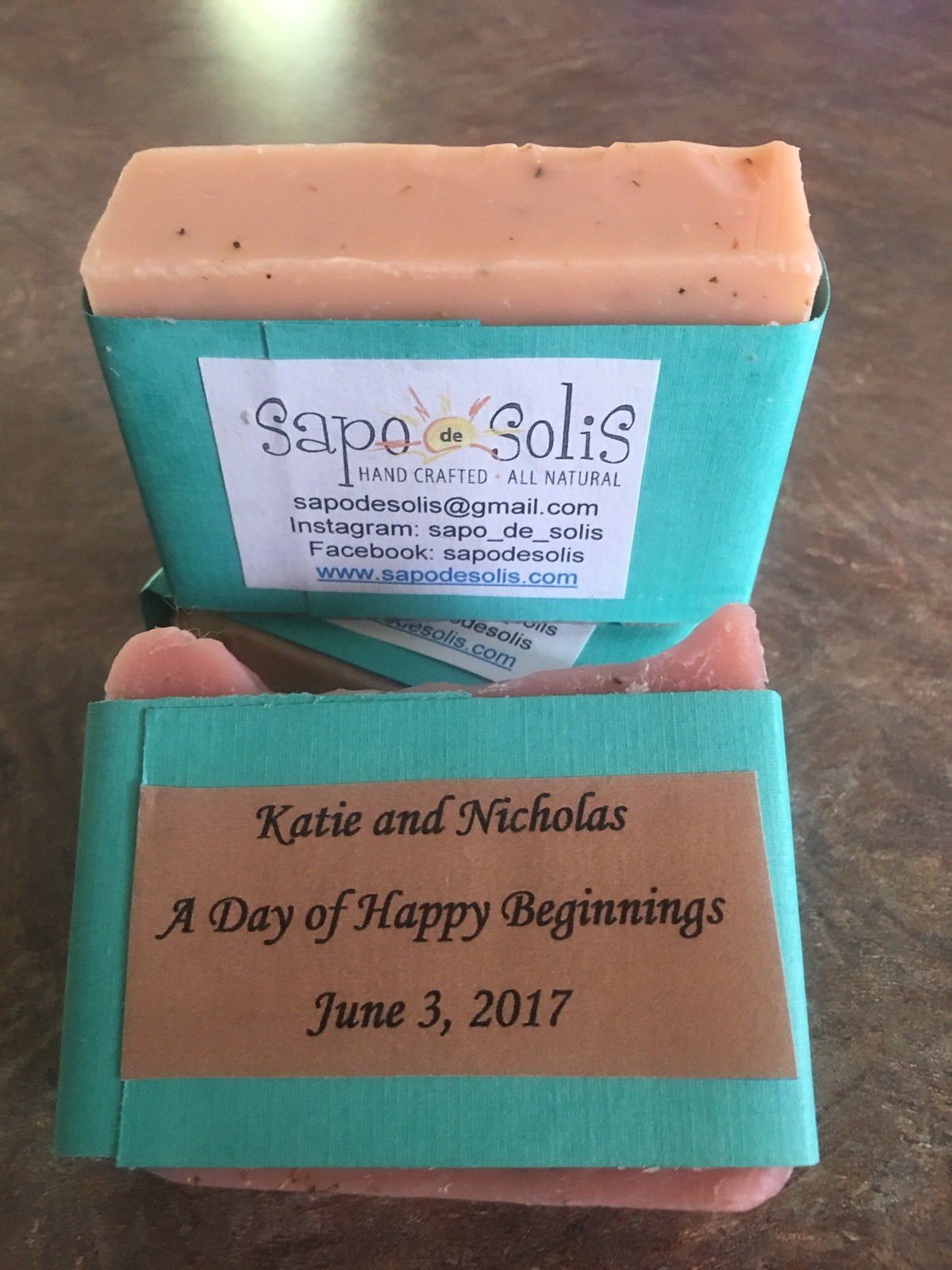 Custom Party Favor Soaps